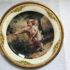 Lenox 1997 "My Morning Friend" Plate Garden Songs of Innocence Zula Kenyon